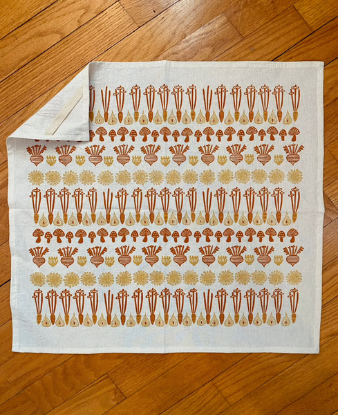 Tea Towel - Veggie Garden