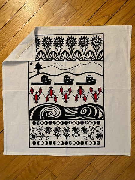 Tea Towel - Day in Maine