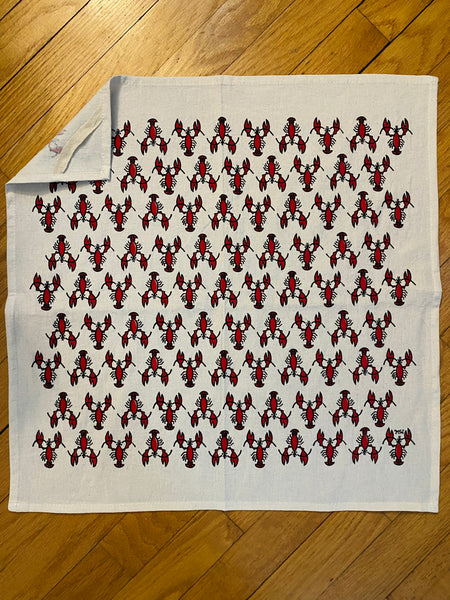 Tea Towel - Lobsters